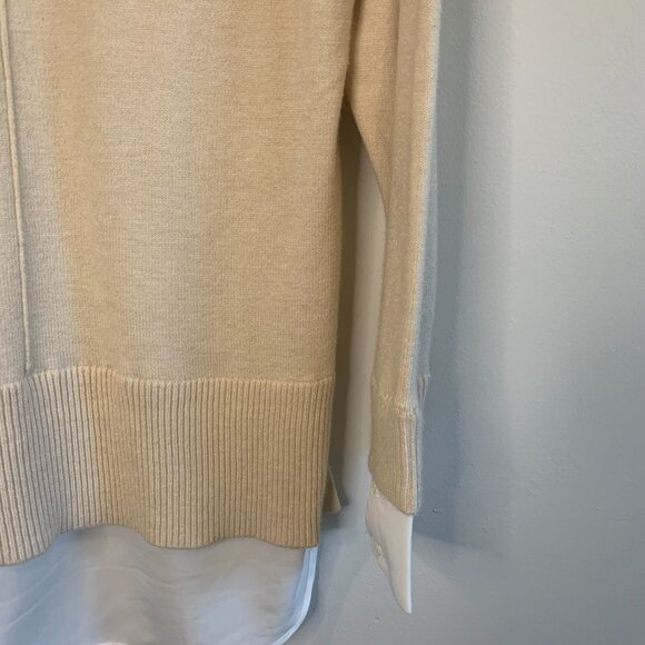Truth by Republic sweater with combo Color Ivory Size M - Picture 10 of 12